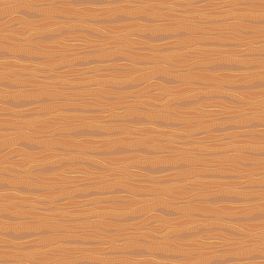 Флизелиновые обои Ripples (рябь) арт. QTR6 010 российского производства в виде неровных горизонтальных полос темно-оранжевого цвета